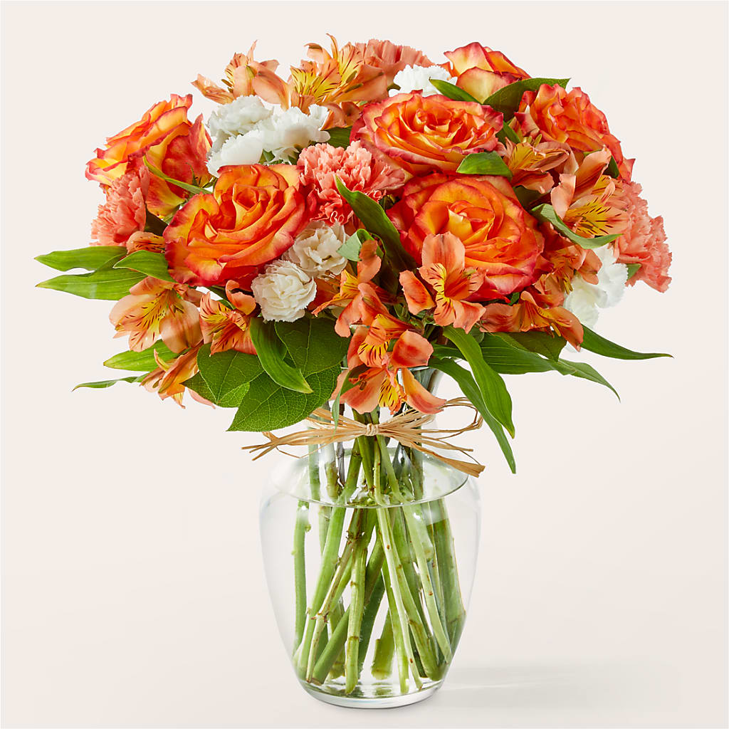 Apricot Glow Bouquet – Vidor Florist, Vidor TX
