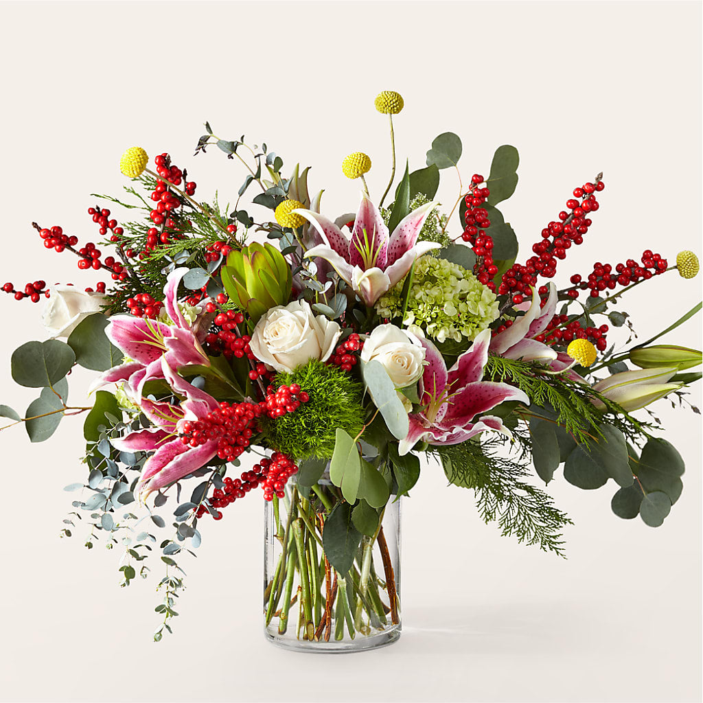Berry & Bright Bouquet – Vidor Florist, Vidor TX