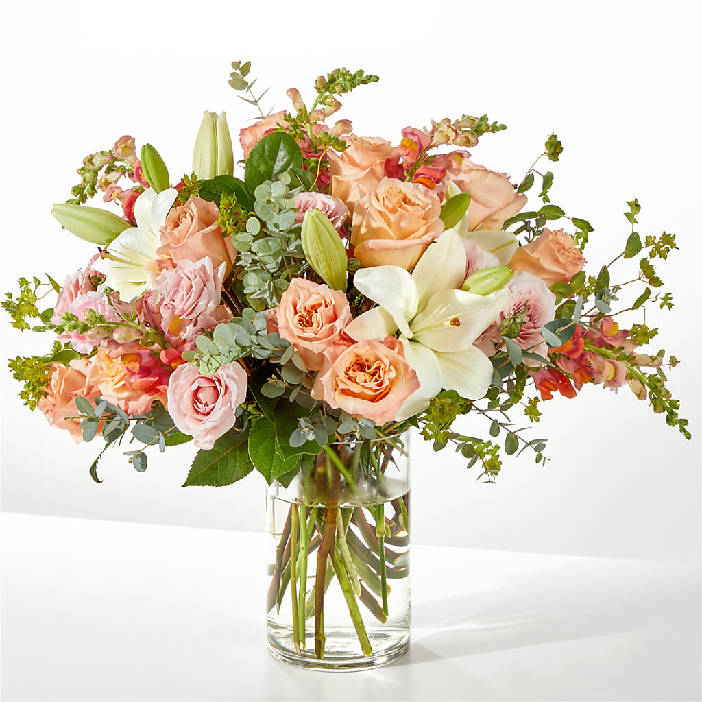 Grapefruit Splash Bouquet – Vidor Florist, Vidor TX