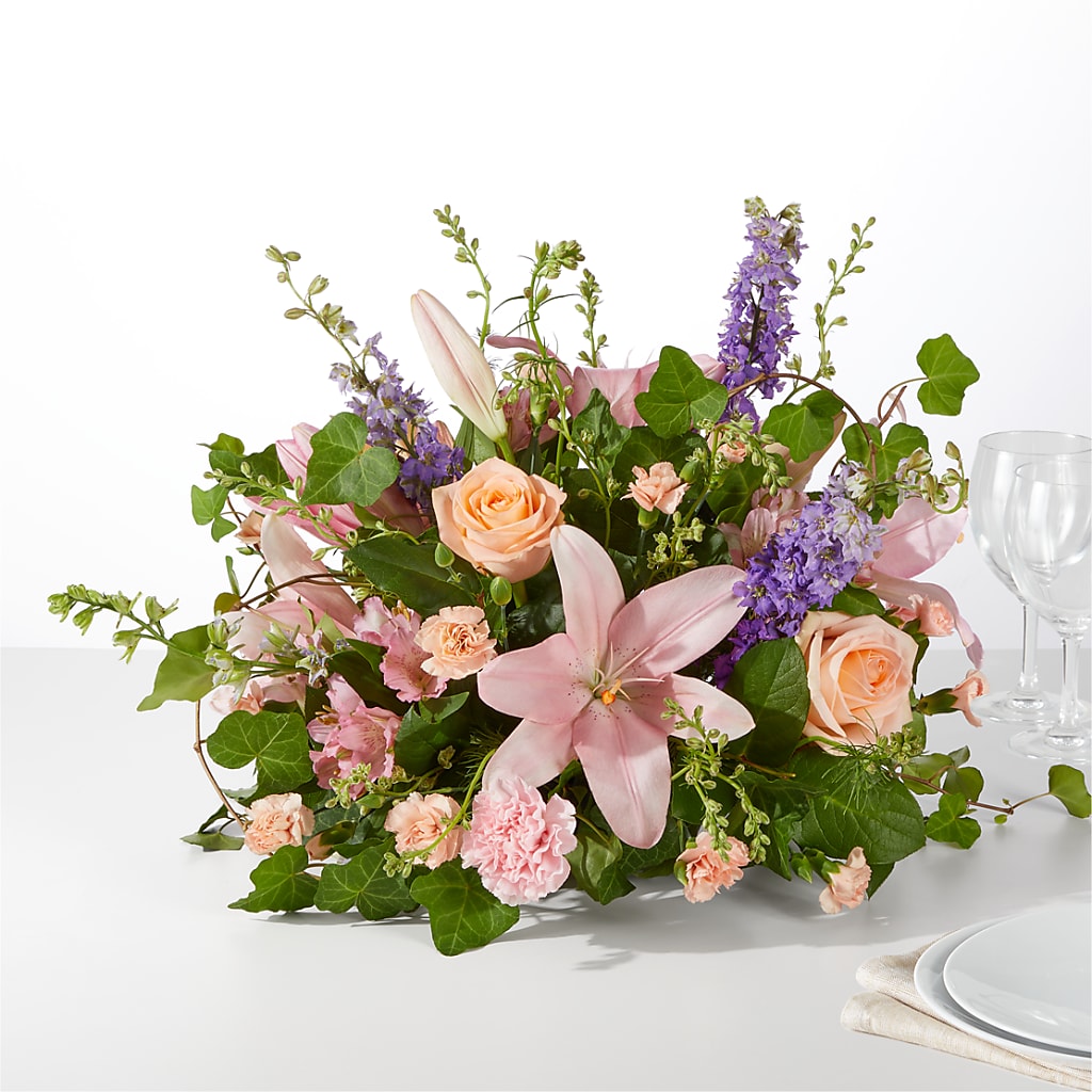 Blossom Time Centerpiece – Vidor Florist, Vidor TX