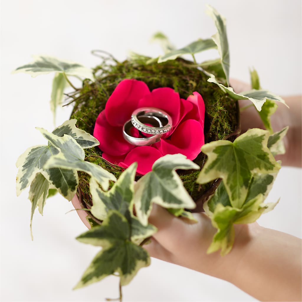Lila Rose Ring Nest – Vidor Florist, Vidor TX