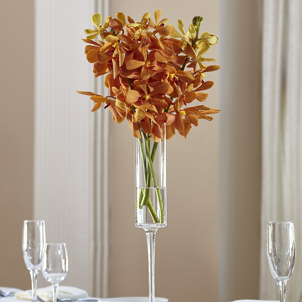 Orange Mokara Bouquet – Vidor Florist, Vidor TX