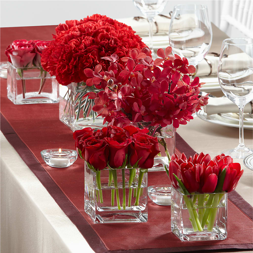 Modern Grace Centerpiece – Vidor Florist, Vidor TX