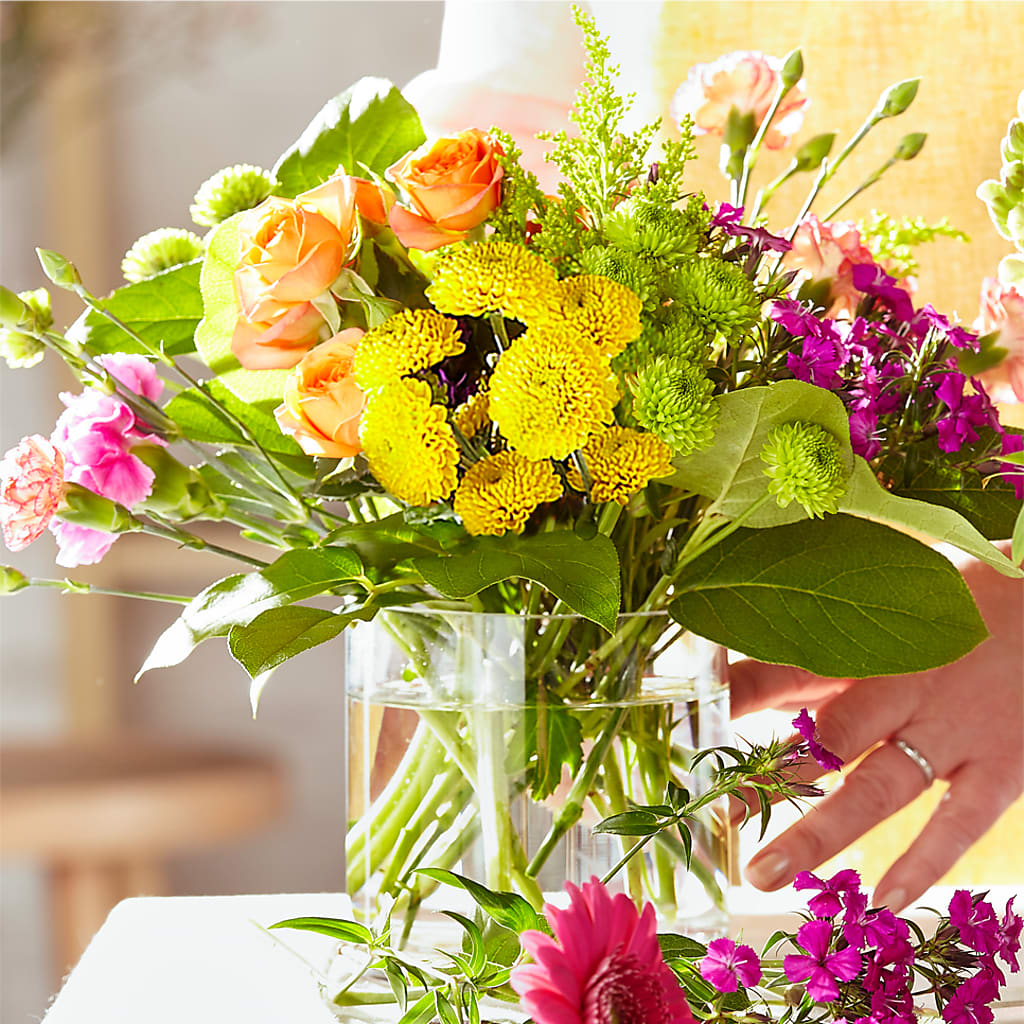 Bold & Bright – A Florist Original –  Vidor Florist, Vidor TX