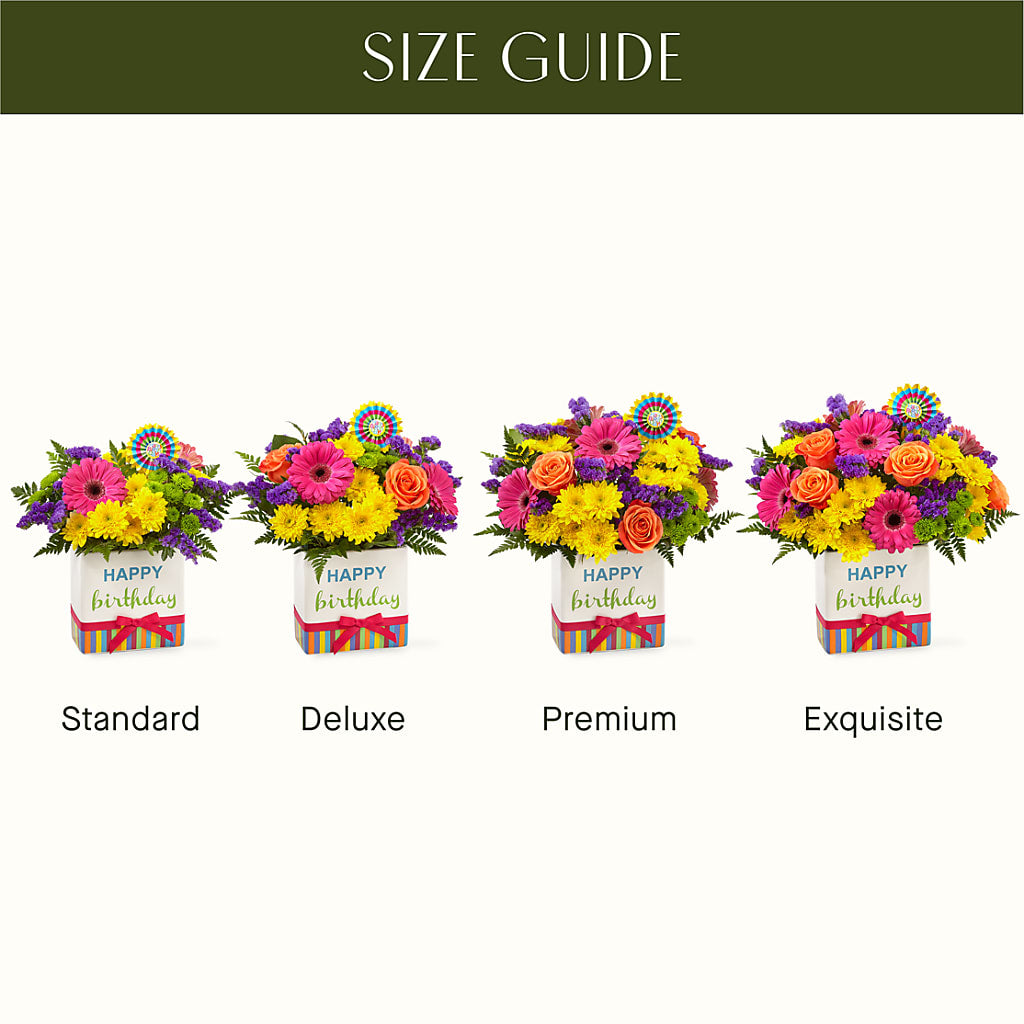 Birthday Brights Bouquet –  Vidor Florist, Vidor TX