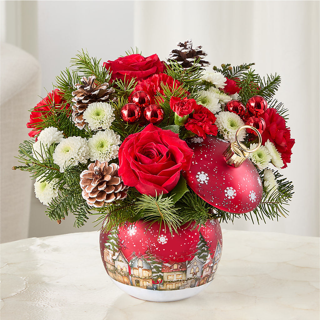 Christmas Carols Ornament –  Vidor Florist, Vidor TX