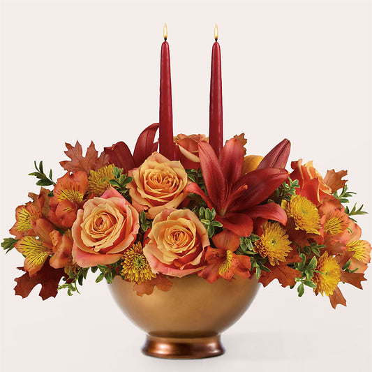 Harvest Table Centerpiece –  Vidor Florist, Vidor TX