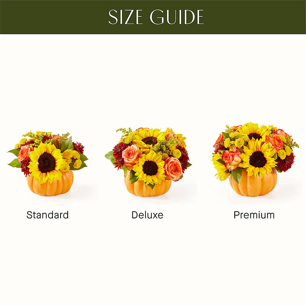 Golden Gourd Pumpkin Bouquet –  Vidor Florist, Vidor TX