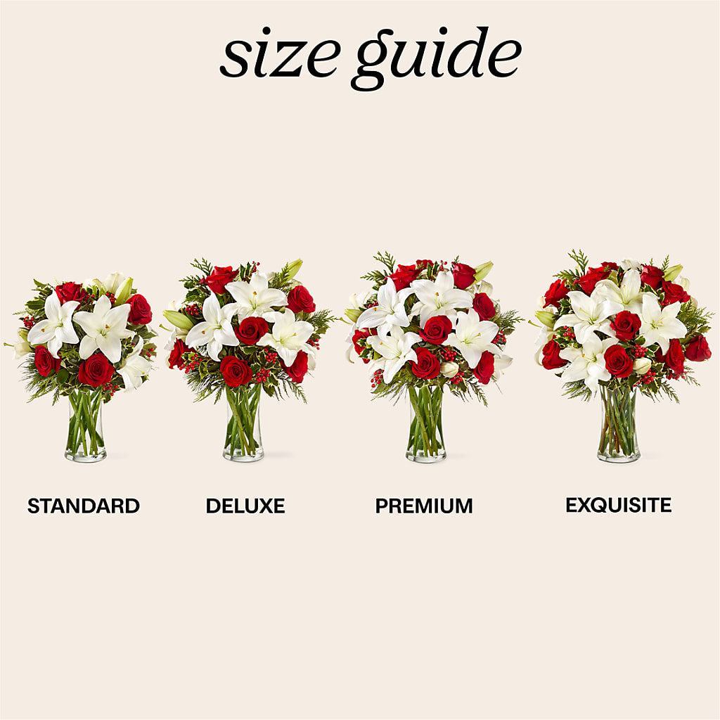 Sparkling Snowflakes Bouquet –  Vidor Florist, Vidor TX