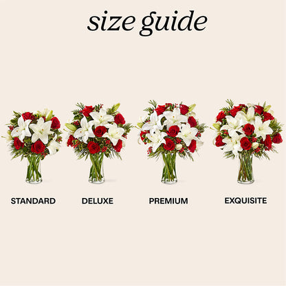 Sparkling Snowflakes Bouquet –  Vidor Florist, Vidor TX