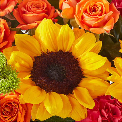 Sun-drenched Blooms Box Bouquet –  Vidor Florist, Vidor TX