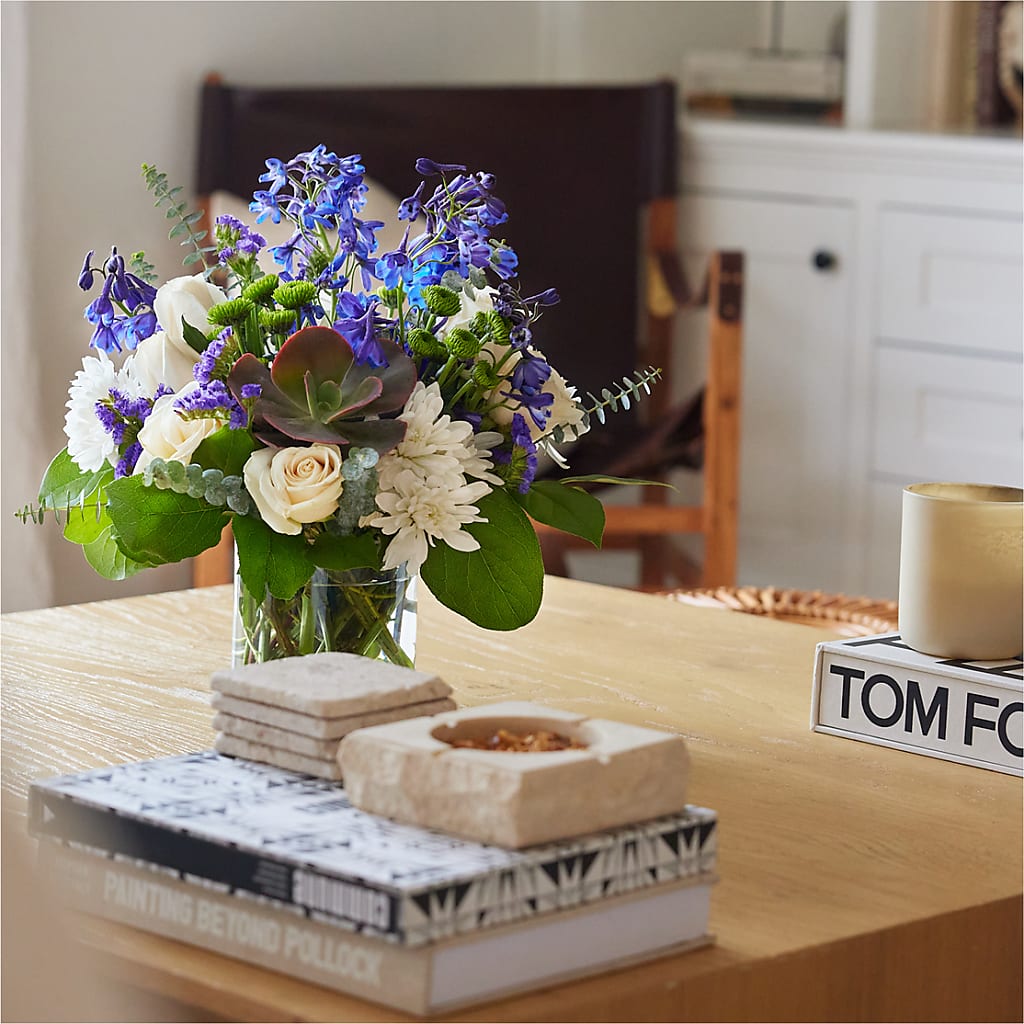 Cerulean Waves Bouquet –  Vidor Florist, Vidor TX
