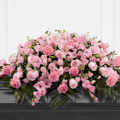 Garden of Comfort Casket Spray (Standard) –  Vidor Florist, Vidor TX