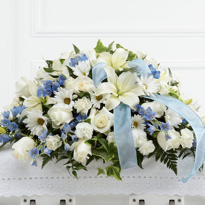 Tender Treasure Casket Spray –  Vidor Florist, Vidor TX