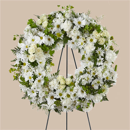 Faithful Wishes Wreath –  Vidor Florist, Vidor TX