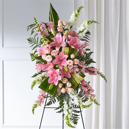 Elegant Embrace Standing Spray –  Vidor Florist, Vidor TX
