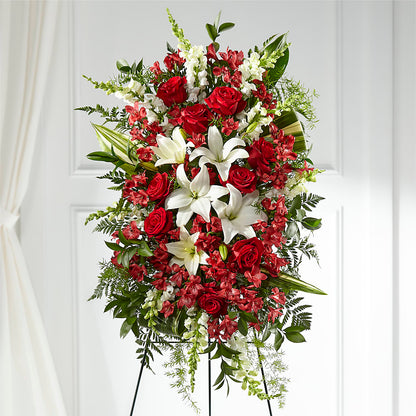 Everlasting Memory Standing Spray –  Vidor Florist, Vidor TX