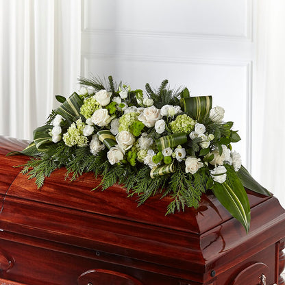 Hopeful Gesture Casket Spray –  Vidor Florist, Vidor TX