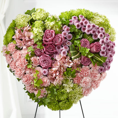 Heartwarming Standing Heart –  Vidor Florist, Vidor TX