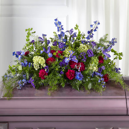 Always Treasured Casket Spray –  Vidor Florist, Vidor TX