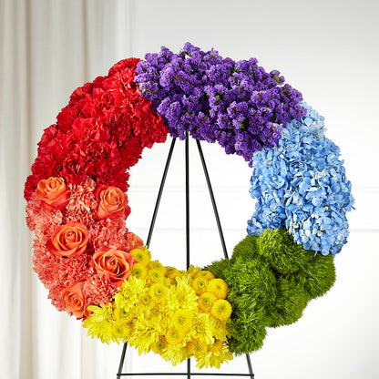 Circle of Love Wreath –  Vidor Florist, Vidor TX