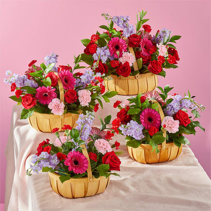 Pink Picnic Basket –  Vidor Florist, Vidor TX
