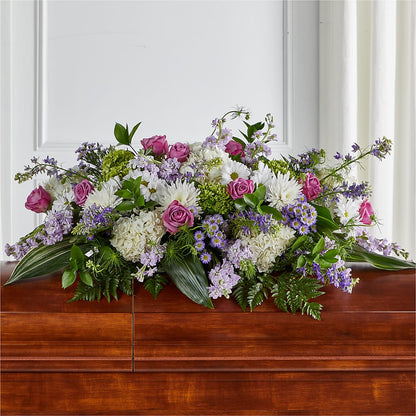Meadows of Serenity Casket Spray –  Vidor Florist, Vidor TX