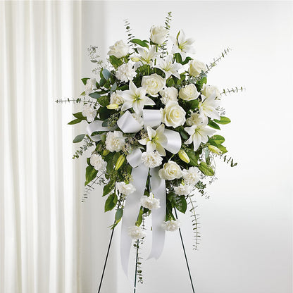 With Care Standing Spray –  Vidor Florist, Vidor TX