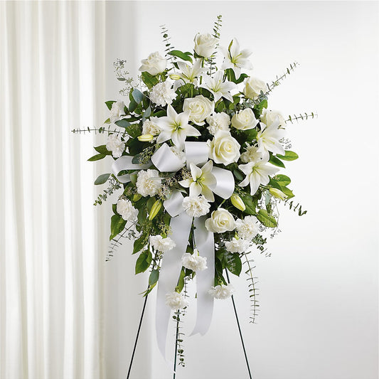 With Care Standing Spray –  Vidor Florist, Vidor TX