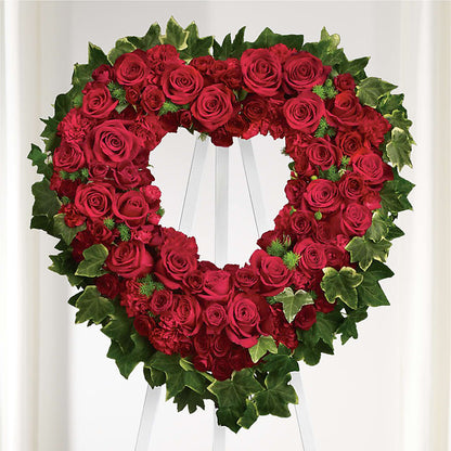 Wholehearted Standing Spray –  Vidor Florist, Vidor TX