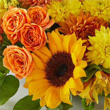 Autumn Harmony Centerpiece –  Vidor Florist, Vidor TX