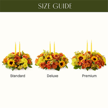 Autumn Harmony Centerpiece –  Vidor Florist, Vidor TX
