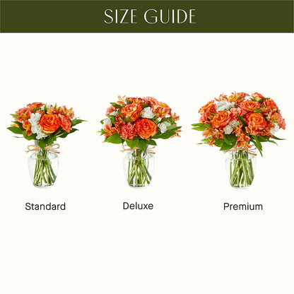 Apricot Glow Bouquet –  Vidor Florist, Vidor TX