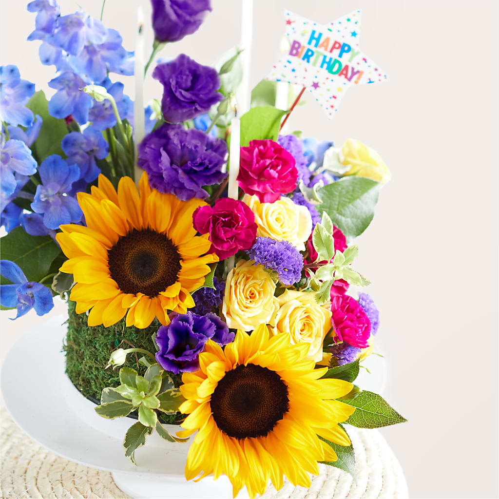 Star of the Day Floral Cake –  Vidor Florist, Vidor TX