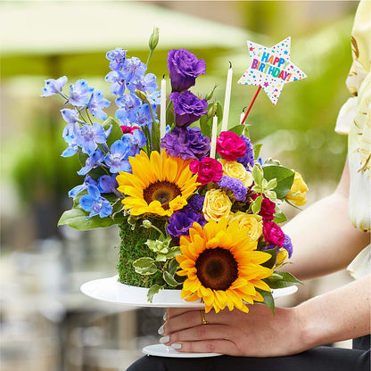 Star of the Day Floral Cake –  Vidor Florist, Vidor TX