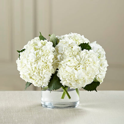 White Hydrangea Bouquet –  Vidor Florist, Vidor TX